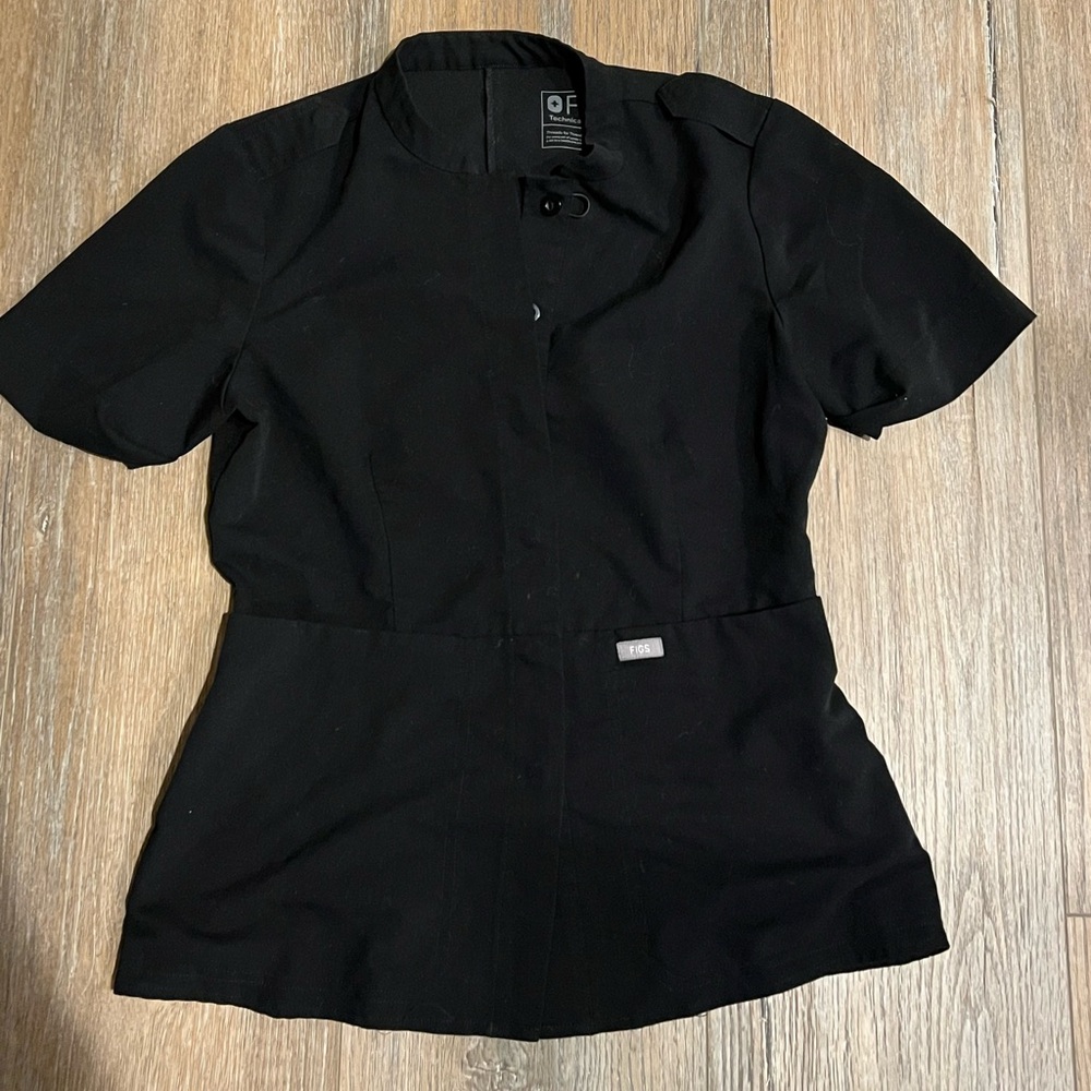 Black Figs Scrub Top